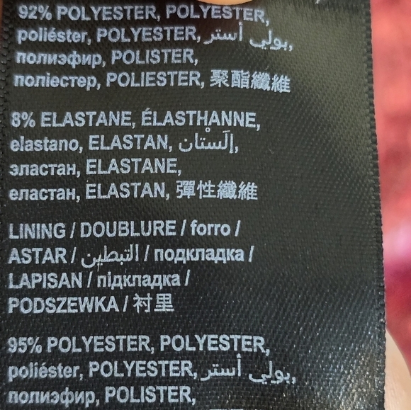 $179 Bebe Women's Off Sholder Dress Mini Silhouette Sequined Large Mauve New - Picture 7 of 12